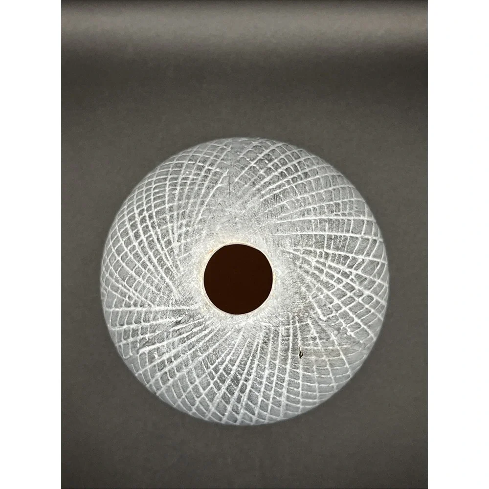 Round‎ Flower Propagation Vase - Gray & White - 5.5